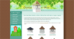 Desktop Screenshot of cupolasnmore.com